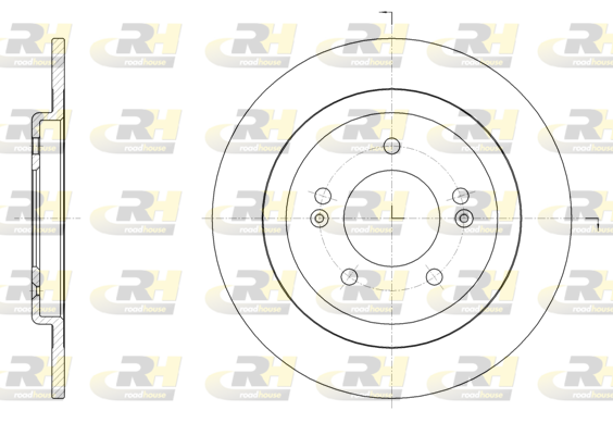 спирачен диск ROADHOUSE           