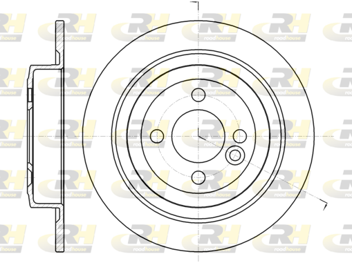 спирачен диск ROADHOUSE           