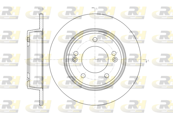 спирачен диск ROADHOUSE           