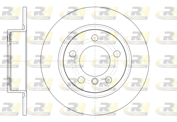 спирачен диск ROADHOUSE           