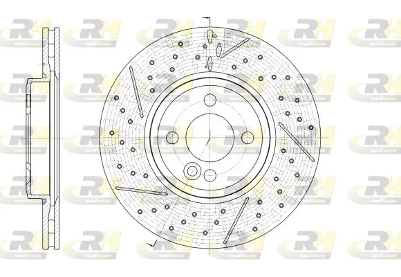 спирачен диск ROADHOUSE           
