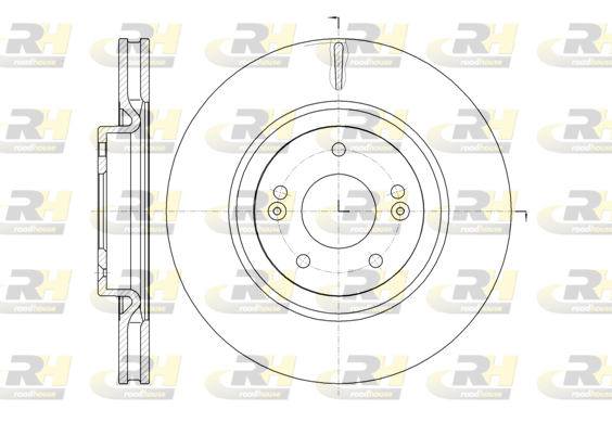 спирачен диск ROADHOUSE           