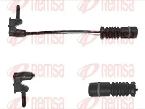 предупредителен контактен сензор, износване на накладките REMSA               