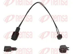 предупредителен контактен сензор, износване на накладките REMSA               