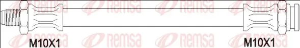 спирачен маркуч REMSA               