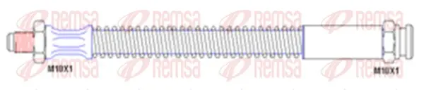 спирачен маркуч REMSA               