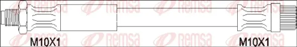 спирачен маркуч REMSA               