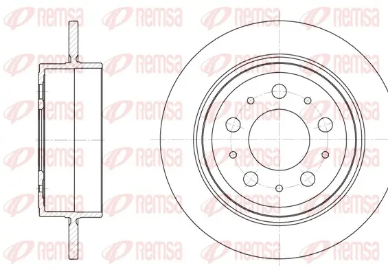 спирачен диск REMSA               