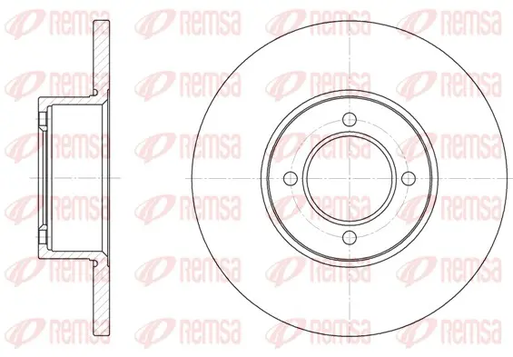 спирачен диск REMSA               