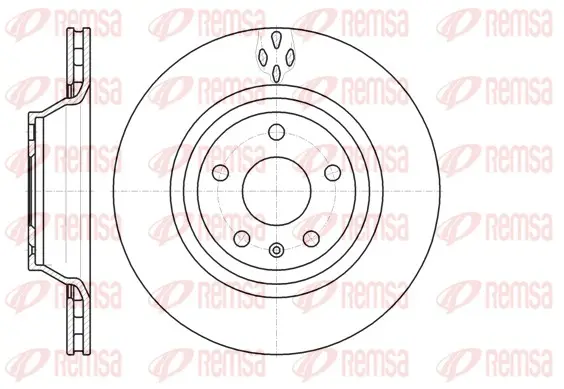 спирачен диск REMSA               