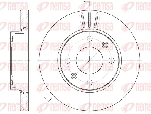 спирачен диск REMSA               