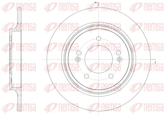 спирачен диск REMSA               