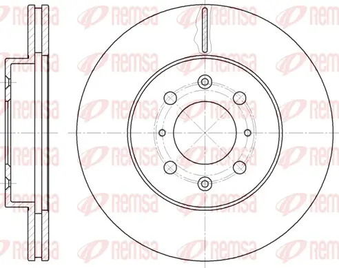 спирачен диск REMSA               