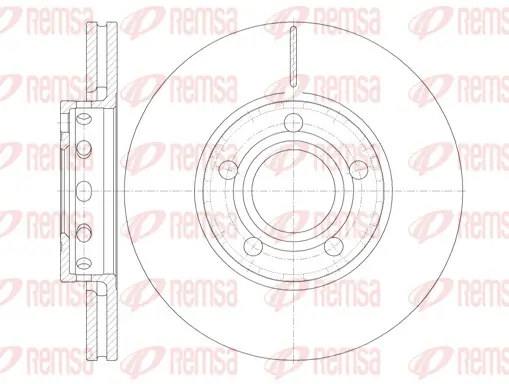 спирачен диск REMSA               