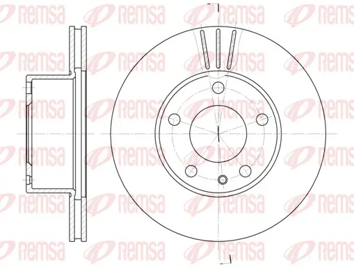 спирачен диск REMSA               