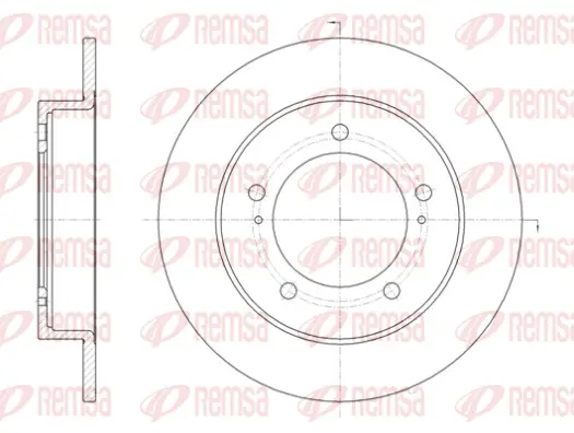 спирачен диск REMSA               