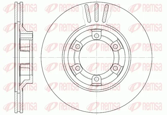 спирачен диск REMSA               