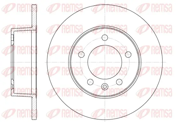спирачен диск REMSA               