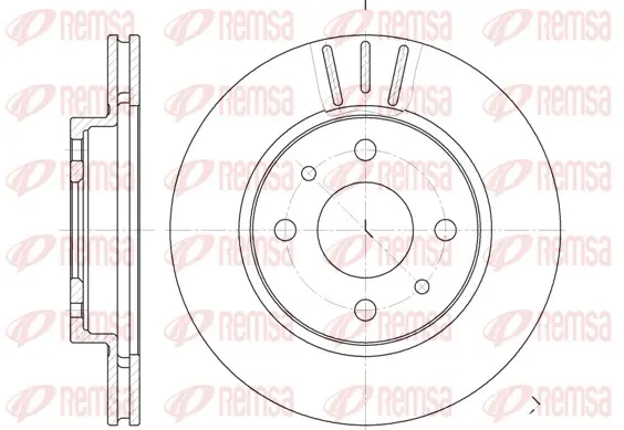 спирачен диск REMSA               