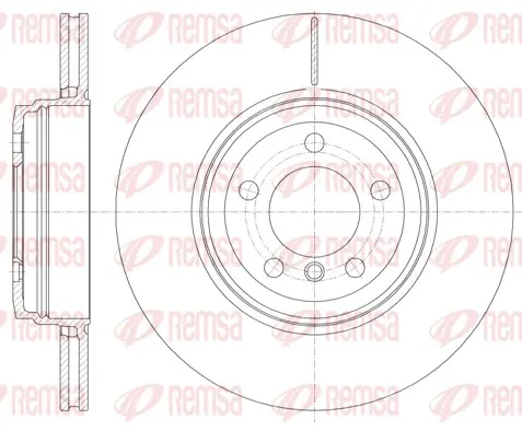 спирачен диск REMSA               