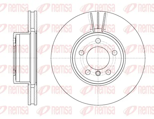 спирачен диск REMSA               