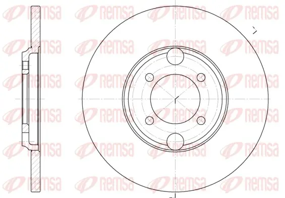 спирачен диск REMSA               