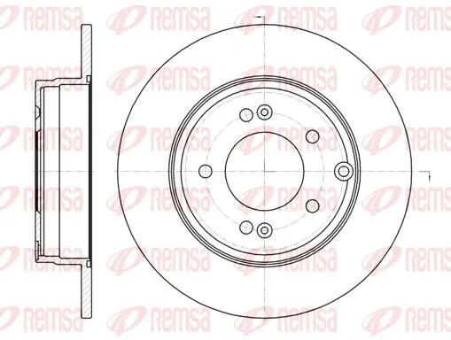 спирачен диск REMSA               