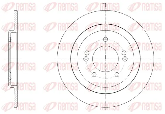 спирачен диск REMSA               