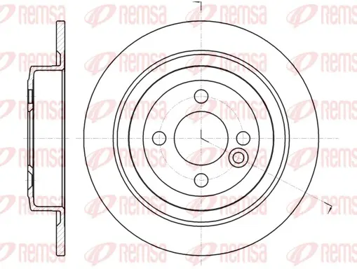 спирачен диск REMSA               