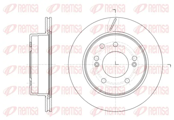 спирачен диск REMSA               