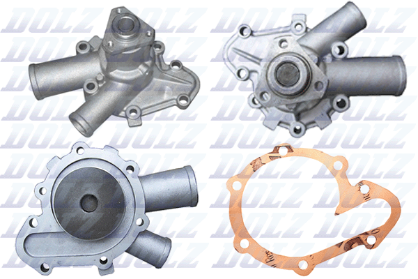 водна помпа, охлаждане на двигателя DOLZ                