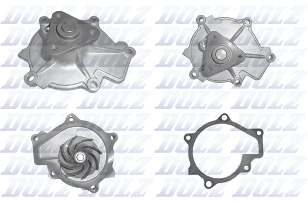 водна помпа, охлаждане на двигателя DOLZ                