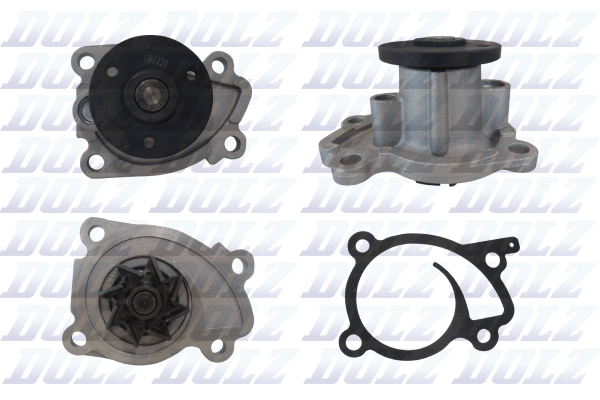 водна помпа, охлаждане на двигателя DOLZ                