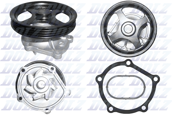 водна помпа, охлаждане на двигателя DOLZ                