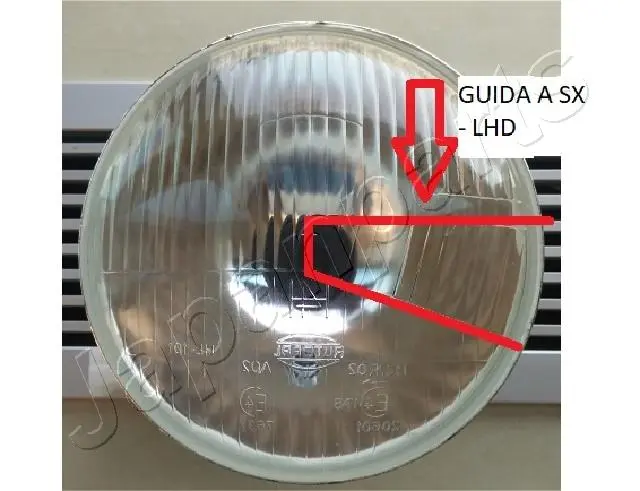 сменяема част на фар, главен фар JAPANPARTS          