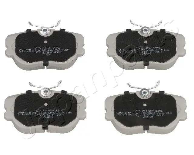 комплект спирачно феродо, дискови спирачки JAPANPARTS          