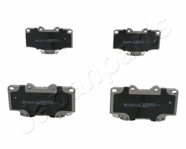 комплект спирачно феродо, дискови спирачки JAPANPARTS          