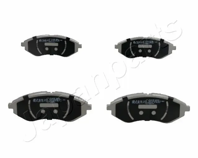 комплект спирачно феродо, дискови спирачки JAPANPARTS          