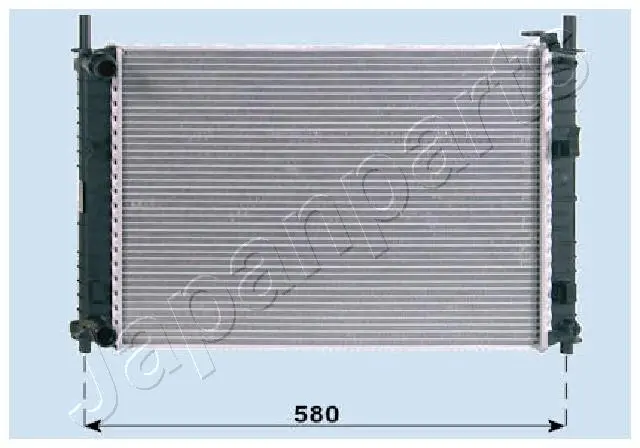 радиатор, охлаждане на двигателя JAPANPARTS          