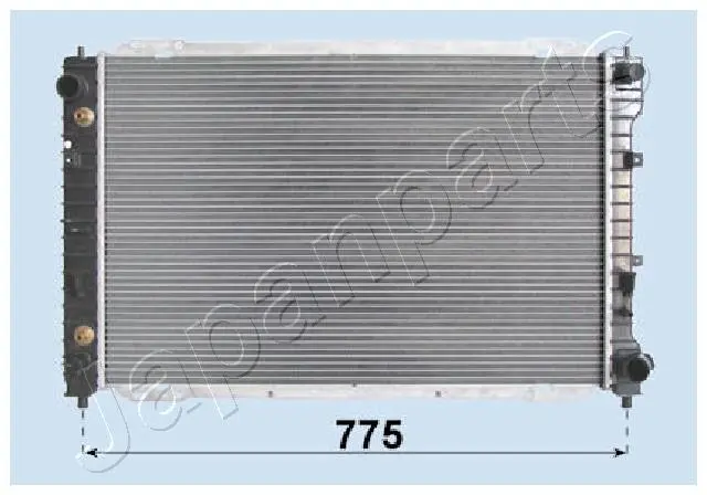 радиатор, охлаждане на двигателя JAPANPARTS          