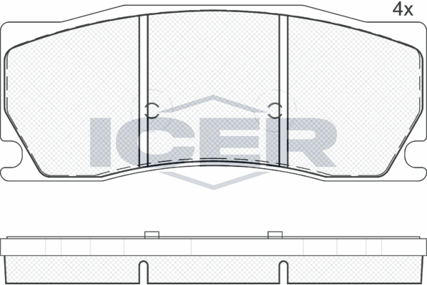 Накладки за JAGUAR XK купе (_J43_) 5.0 XKR 182016 ICER                