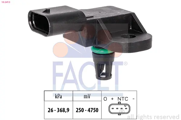 датчик за налягането на въздуха, регулиране на височината FACET               