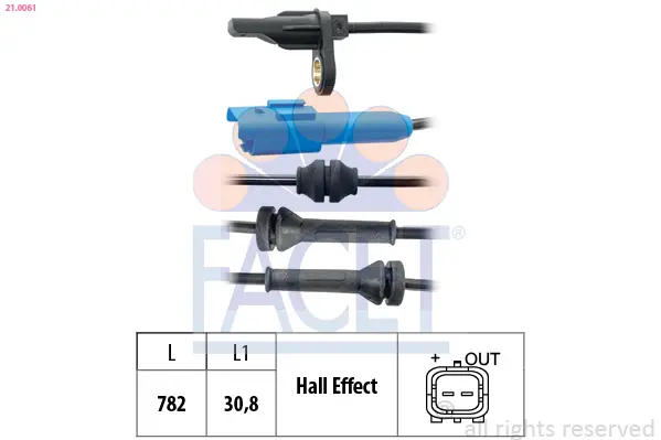 датчик, обороти на колелото FACET               