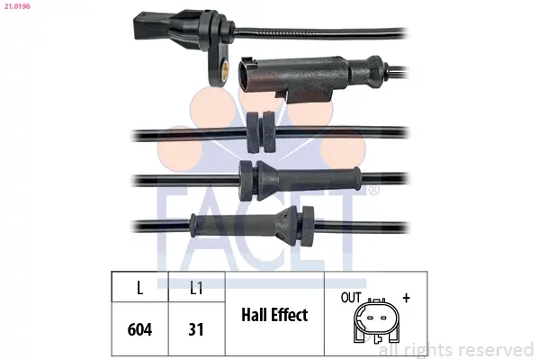 датчик, обороти на колелото FACET               