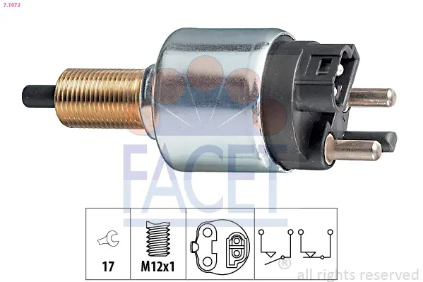ключ за спирачните светлини FACET               