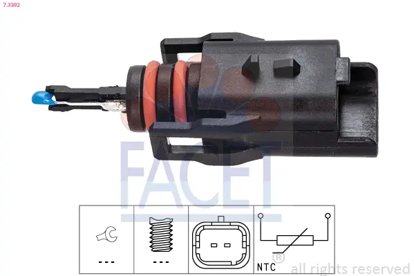 датчик, температура на горивото FACET               