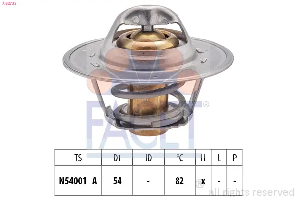 термостат, охладителна течност FACET               