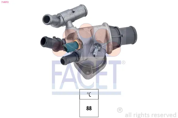термостат, охладителна течност FACET               