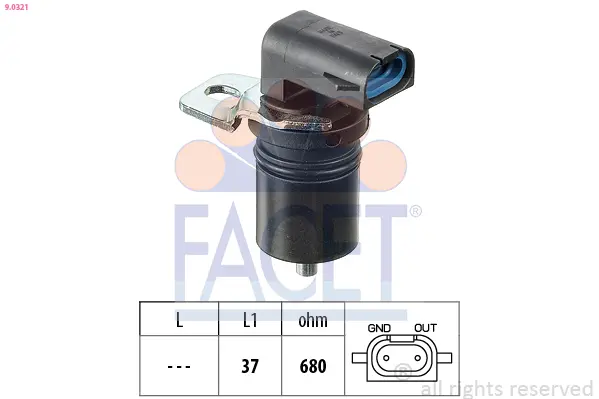 датчик, обороти FACET               