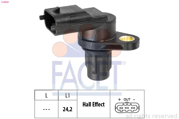 датчик, положение на разпределителния вал FACET               